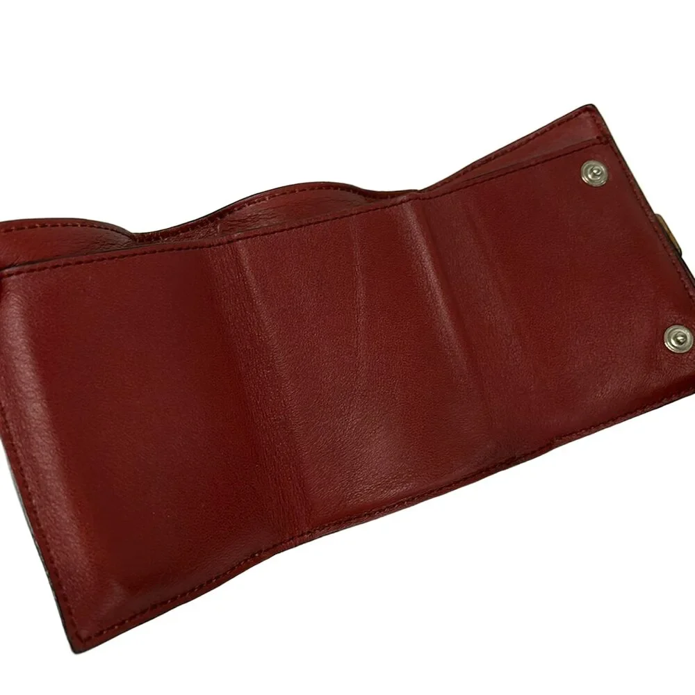 Loewe Trifold Wallet 124.12AB41 Brown Dark Brown